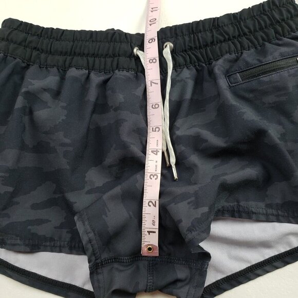 Vuori Clementine 2.0 Performance Short Women Small Black Running Active Lined 2" - Picture 10 of 10